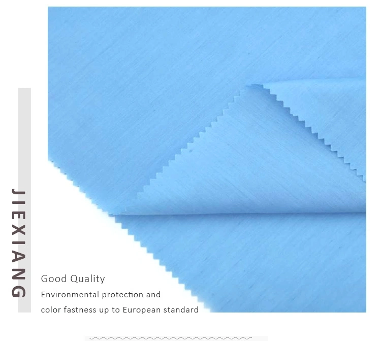 Solid Color 90% Polyester 10% Cotton Tc Pocketing Fabric for Shirt School Uniform