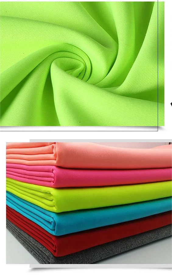 K0004 All-Polyester Spandex Fabric High Elastic Fabric School Uniform Sportswear